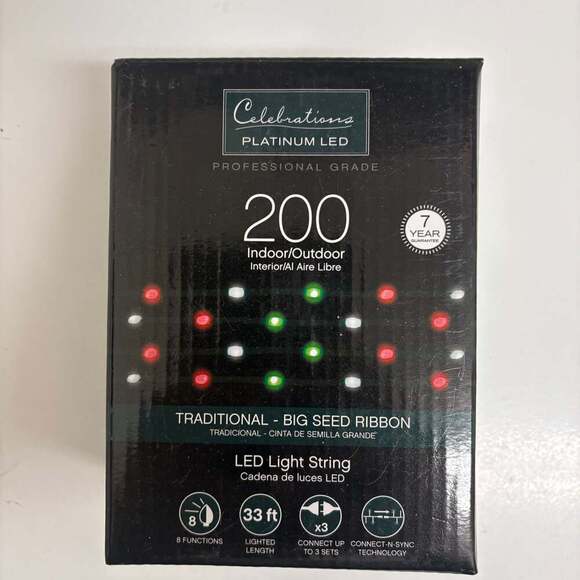 Celebrations Platinum | Holiday | Celebrations Platinum 20 Count Led T5 ...